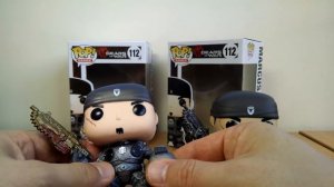 Funko POP Games: Gears of War - Marcus Fenix SDCC & Common Figure Review | By @FLYGUY