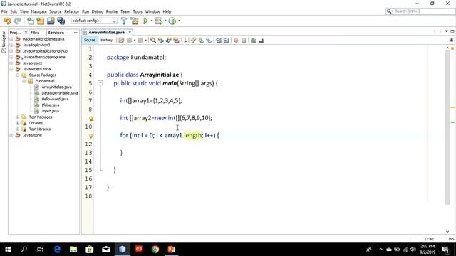 Array create and initialize part-1 смотреть онлайн