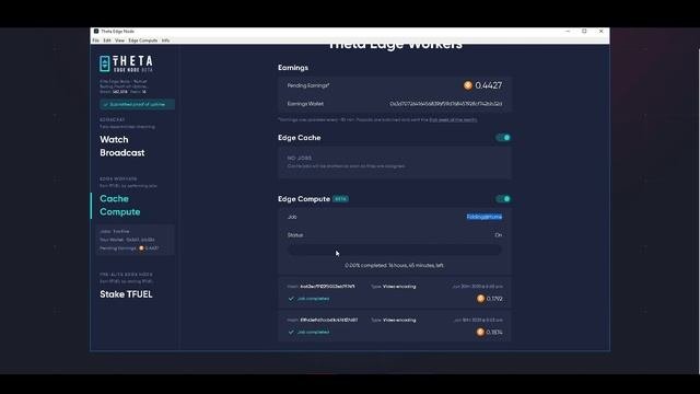 Зарабатываем на кодировании видео. Theta Fuel