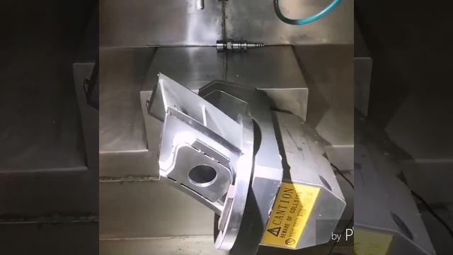 Обработка сопловой лопатки на 6ти осевой супердрели смотреть онлайн