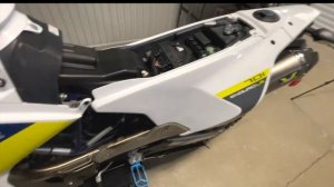 Husqvarna 701 enduro Side Racks / Top Racks Install