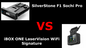 Silverstone F1 Sochi Pro (FW 141) и iBOX ONE LaserVision WiFi Signature (RD48) на Скат-C и Кордон М4