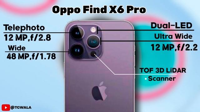 Apple iPhone 14 Pro Max VS Oppo Find X6 Pro VS Samsung Galaxy S23 Ultra Full Specs Comparison