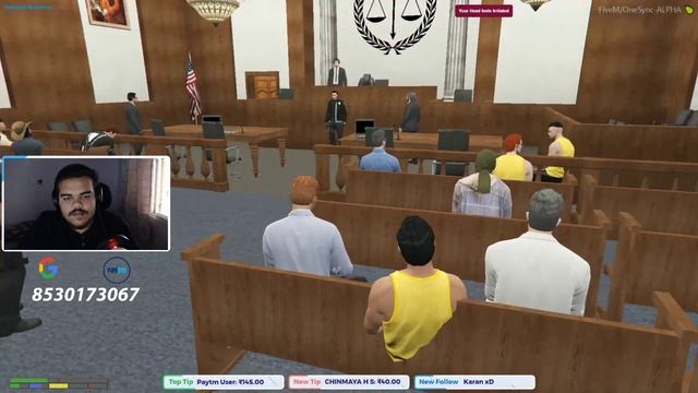 Jolly LLB | Court Case | #StayAtHome | GTA V RolePaly Live India смотреть онлайн