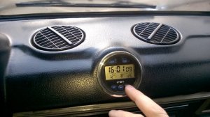 Часы в салон ВАЗ 2106 (классика), тюнинг часов, замена стоковых часов