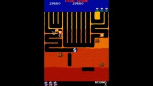 Dig Dug - Round 3 Dirt Pattern