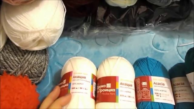 ПРИШЛА ПОСЫЛКА С ПРЯЖЕЙ!!! МНОГО ПРЯЖИ!! смотреть онлайн