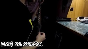 Экспериментируем со звукоснимателем EMG 81