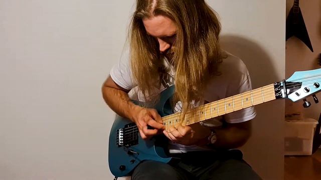 Judas Priest - Electric Eye (guitar solo cover) смотреть онлайн
