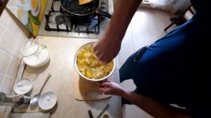 Пюре воздушное с жареным луком)))
