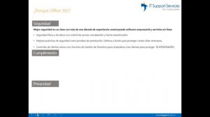 Haga crecer su negocio con la solución de productividad de Office 365 !