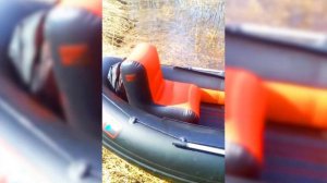 Лодка НДНД ХАНТЕР 330 А - эксклюзив в черно-оранжевом цвете. Отзыв от первого лица
