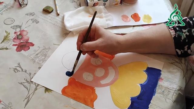 Наталья Крошкина, арт студия «Фантазеры» Рисуем портрет веселого клоуна смотреть онлайн