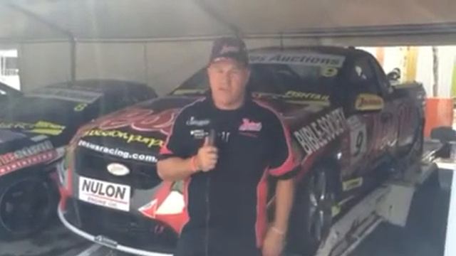 Andrew fishtail Fisher v8 ute race 3 report sydney 500 - смотреть видео ...