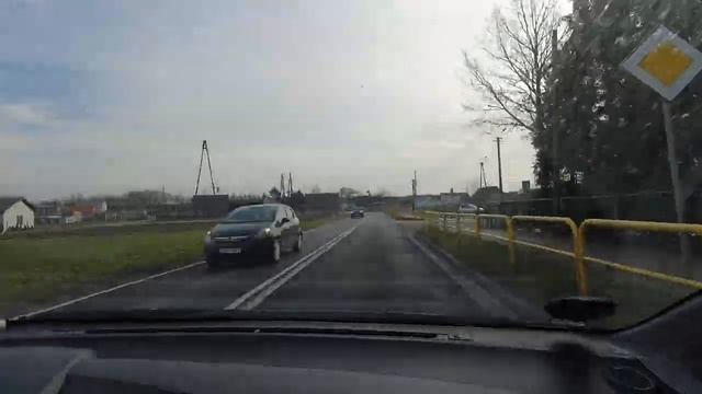 Автомобильное путешествие по Польше. Дорога Познань - Торунь, Польша. смотреть онлайн