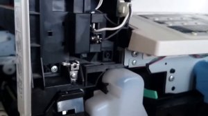 How to remove the fuser unit from the copier KYOCERA KM 1620 1635 1650 2020 2035 2050 2550