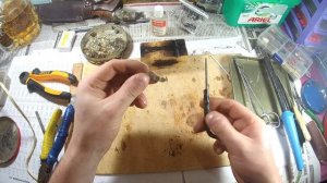 Блесна СС27. Блесна со впаикой. изготовление. Игра блесны.Ловля окуня на нее.