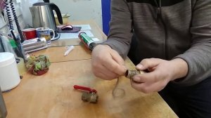 Лучший способ #соединения #труб #сантехники. #Лен с #герметиком.