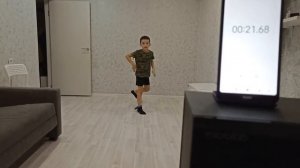 100 прыжков на нейроскакалке за наименьшее время в России (мальчики, 5 лет)