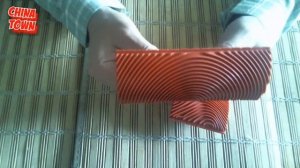 Шпатель резиновый под текстуру дерева с aliexpress