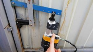 Привод распашных ворот своими руками.