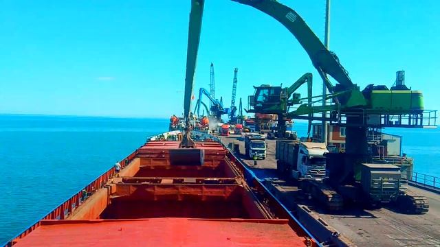 ЖИЗНЬ МОРЯКА / ВЫГРУЗКА В ТУРЦИИ / ВЫГРУЗКА СУДНА / ТУРЦИЯ / САМСУН