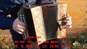 "Напилася я пьяна". Разбор на гармони.