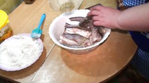 Конгрио жареная / Fried congrio