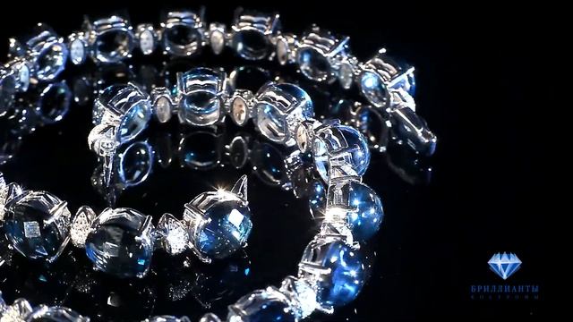 Браслеты с топазами "London Blue" смотреть онлайн