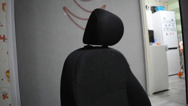 Установка чехлов из экокожи на KIA RIO 3 смотреть онлайн