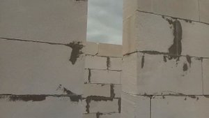 Строим стены бани из газосиликата