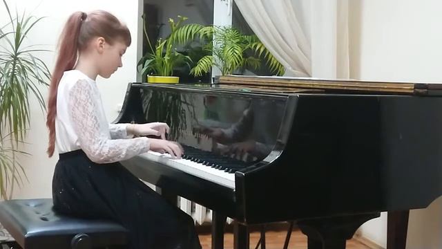 Векленко Элла, 9 лет, К Черни, Ор 139, № 83, А Йенсен, Этюд fis moll Соч 32, № 8 смотреть онлайн