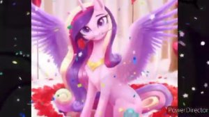 MLP.FIM. Селестия☀️, Луна🌙, Искорка🌟, Каденс 💙 и Кризалис 🦋.