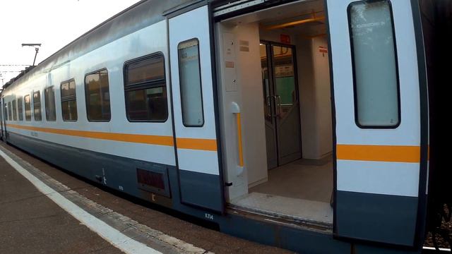 Электропоезд ЭП2Д-0013 ЦППК станция Латышская 1.09.2019 смотреть онлайн