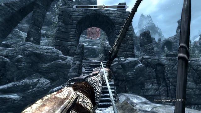 TESV Skyrim Прохождение без комментариев #11 Мировой совет и путь в Совангард