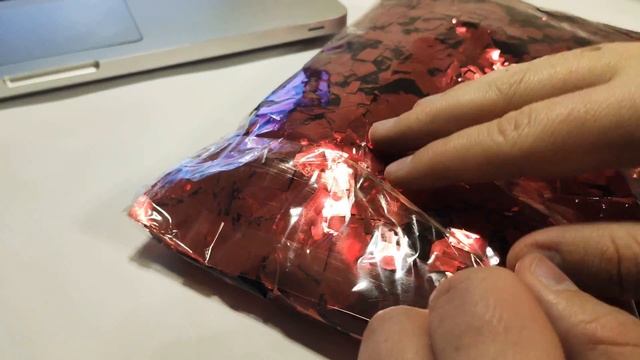 Конфетти метафан для воздушных шариков красного цвета 1 на 1 см смотреть онлайн