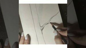 Учимся рисовать дерево. Дуб. 1 этап Построение