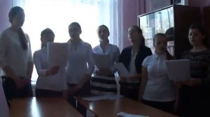 Песнопение на гагаузском языке .