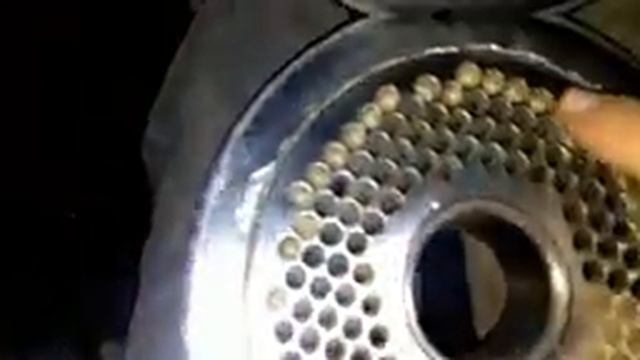 Притирка гранулятора матрица 150 мм , смотреть на скорости 1.25 - 1.5 смотреть онлайн