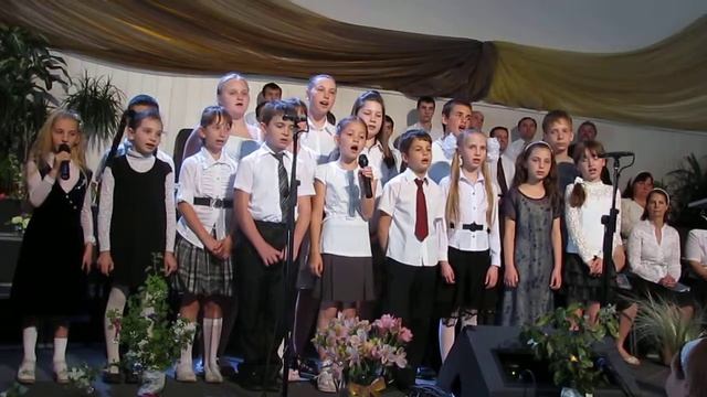 Пасха - 2013г.. Дети воскресной школы. смотреть онлайн