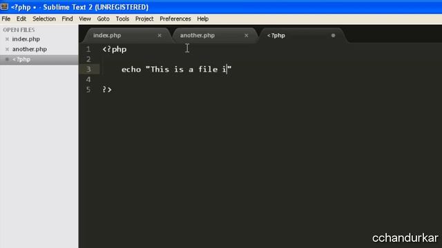 PHP Tutorials - Getting started with PHP project development - Running simple php files
