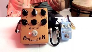 Guitar Pedals, Pedales de guitarra (Fender Stratocaster + Hotone Eko +Joyo American Sound) Part II