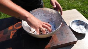 БАКЛАЖАНЫ С КУРИЦЕЙ ПО-КИТАЙСКИ В КАЗАНЕ НА КОСТРЕ