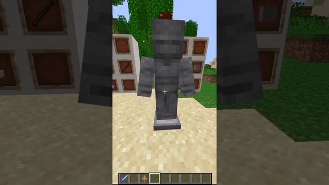 НОВАЯ СТОЙКА ДЛЯ БРОНИ mods minecraft vanban shorts