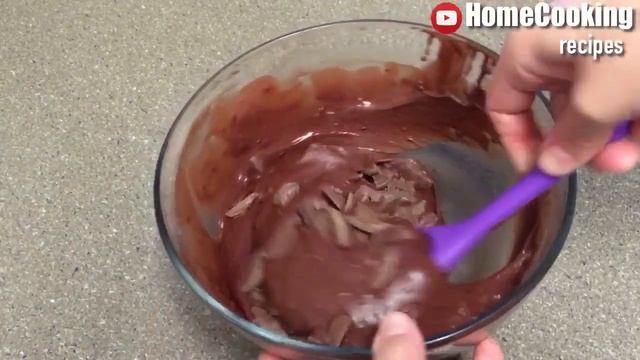 Easiest Fudge Brownie without mixer  Брауни без Миксера