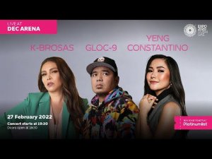 Yeng Constantino, Gloc-9, DJ X Factor and K-Brosas Live