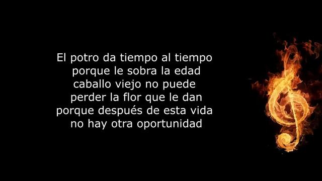 Caballo Viejo Roberto Torres Letra смотреть онлайн