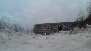 Ford Fusion и снег