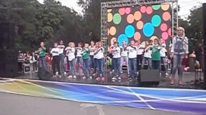 Детский флешмоб на День города 2015