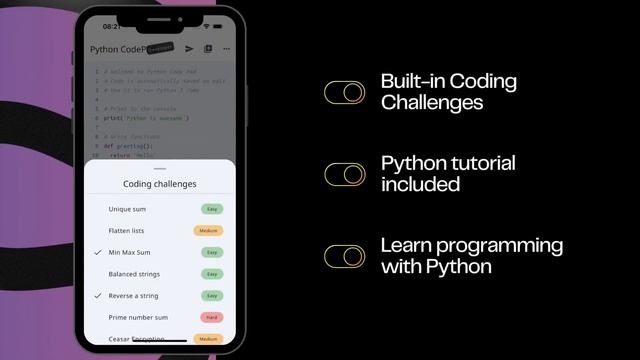 Python CodePad - Python interpreter and coding editor on your mobile device